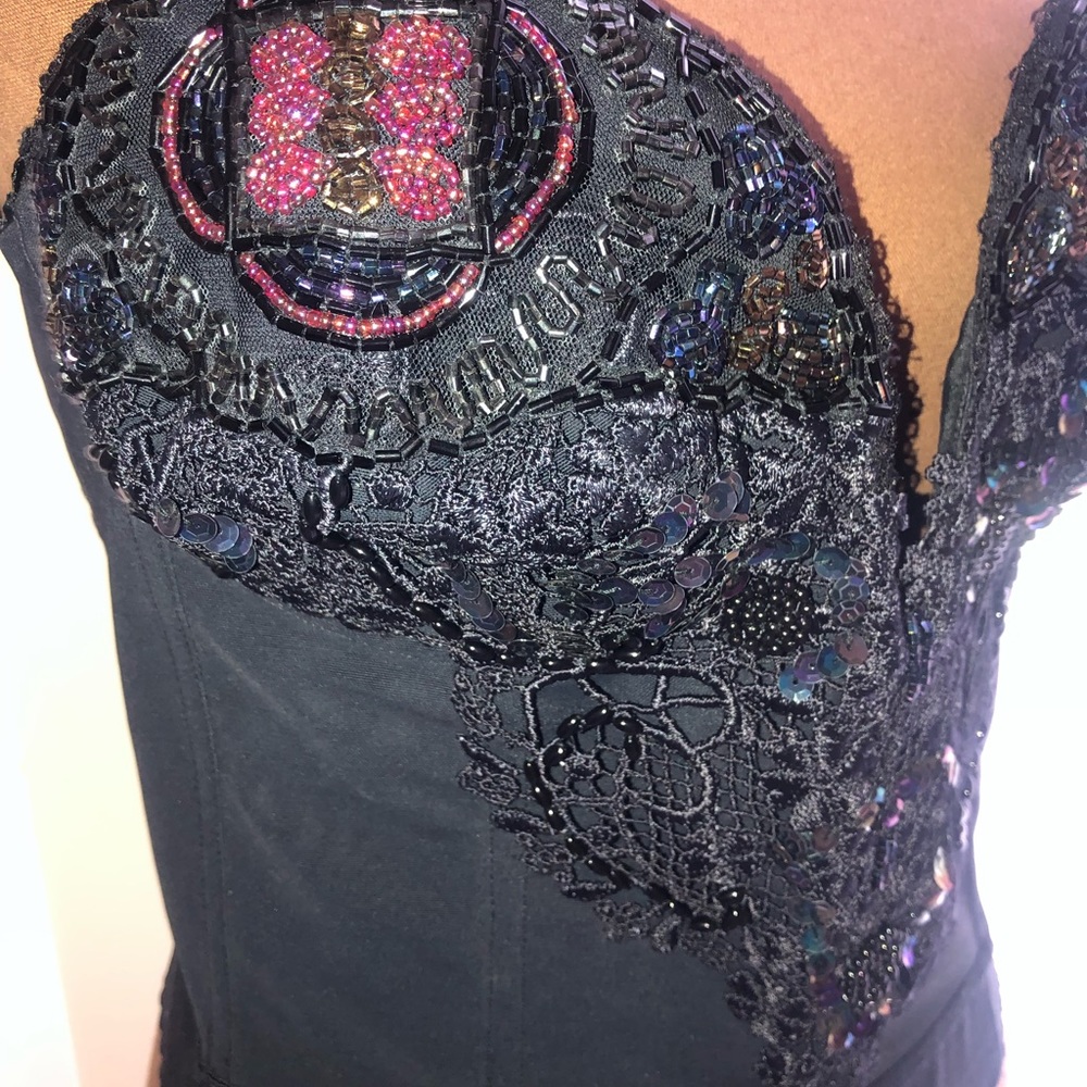 Victoria's Secret Tops Victorias Secret Beaded Sequined Angel Bustier